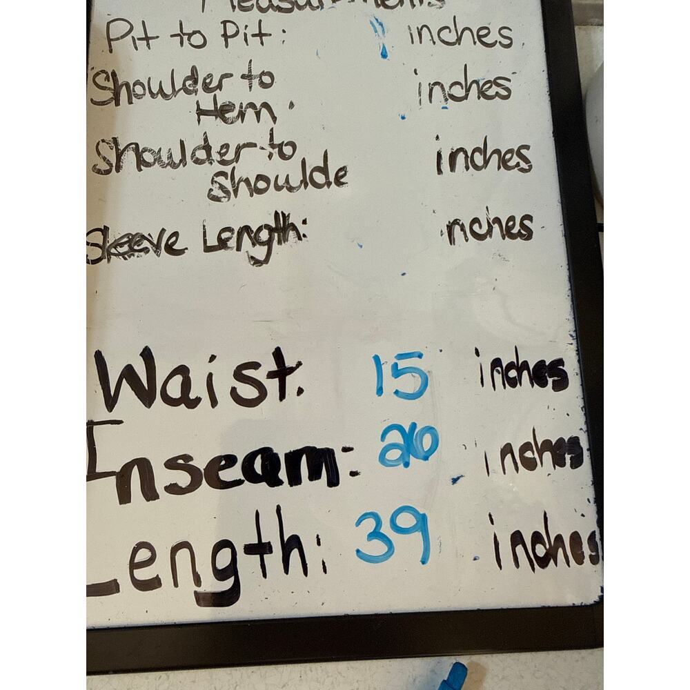 Navy Dress Pants No Brand See Measurement Picture - Picture 4 of 7